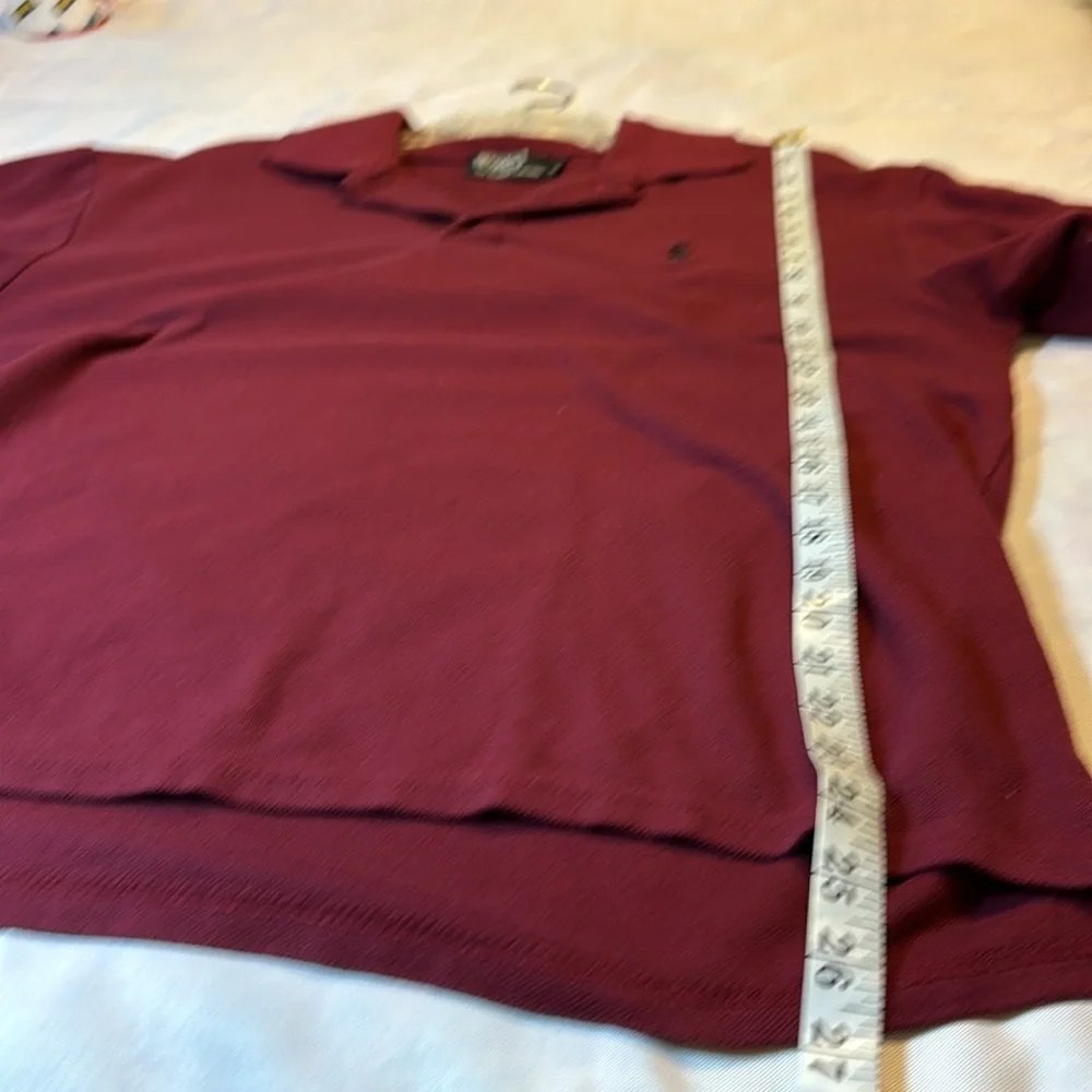 Maroon Polo Ralph Lauren Polo Golf Shirt Size Large